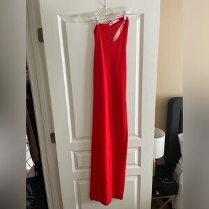 Zara Asymmetrical on top maxi dress